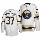 Sabres 37 Casey Mittelstadt White 50th anniversary Adidas Jersey Dzhi,baseball caps,new era cap wholesale,wholesale hats